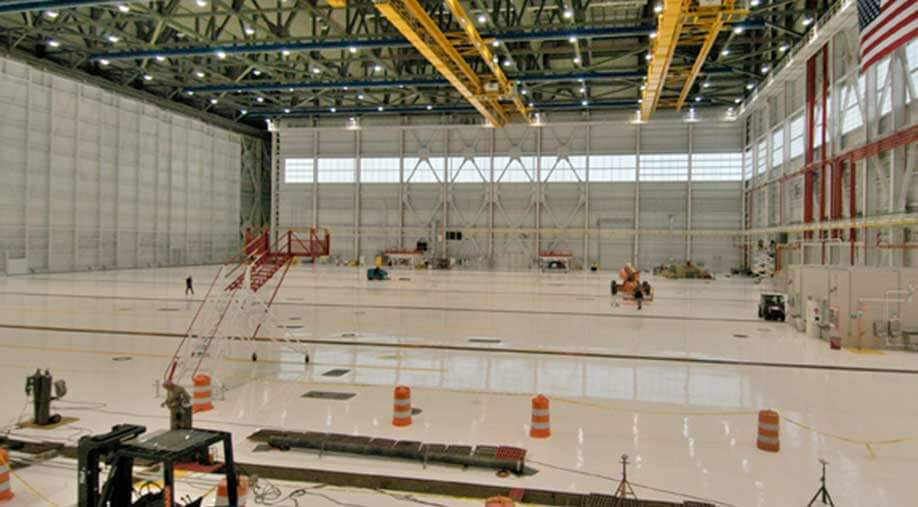 Fedex Airbus Hangar Facility Long Shot