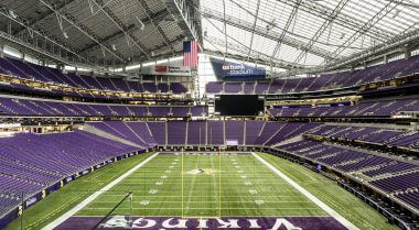 Minnesota Vikings US Bank Stadium Completed A Month Ahead of Schedule