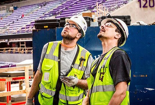Gephart Electrical Construction in US Bank Stadium