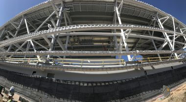 Minnesota United Allianz Field Soccer Stadium Halfway Finished