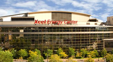 Xcel Energy Center Front of Building